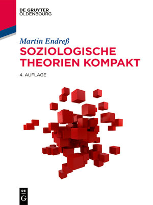cover image of Soziologische Theorien kompakt